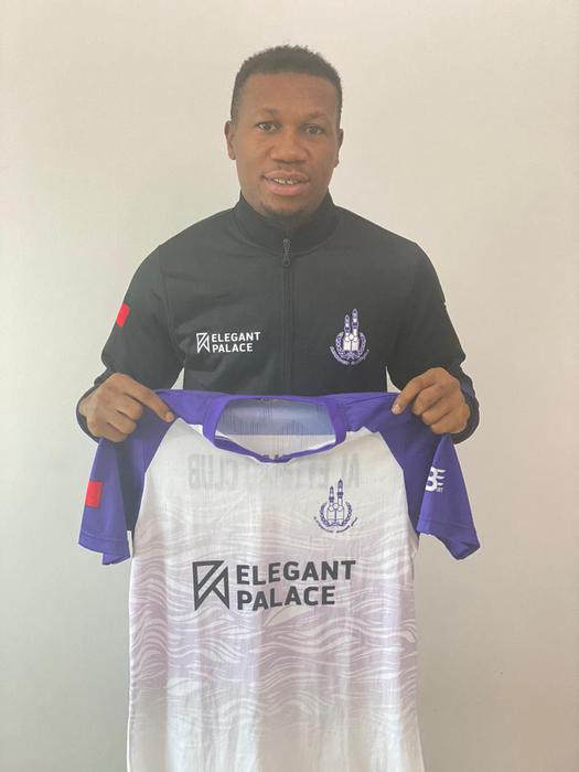 OFFICIAL: Al Ettihad Sport Club of Bahrain Unveil Nigeria Striker Emmanuel Onyeka