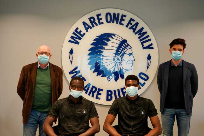 KAA Gent Sign Water FC duo of Oladoye and Chinonso