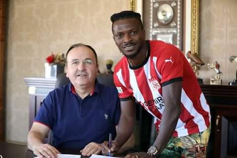Super Eagles Striker joins sivasspor from shakhter Donestsk..
