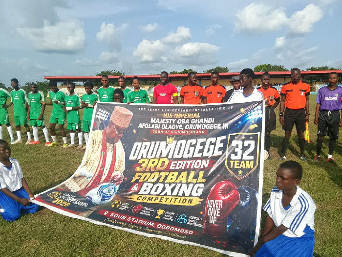 Soun Township Stadium, Ogbomoso Set to Agog as Four Teams Clash in 3rd Edition of Orumogege Football Competition
