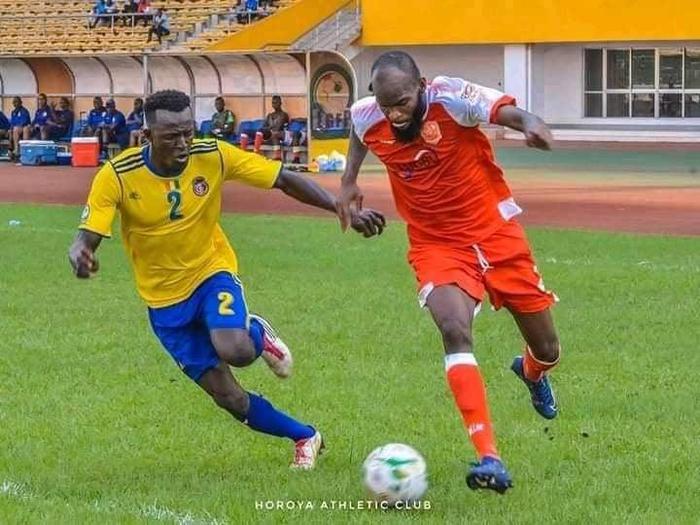 My happiest moment was when I scored my 1st goal in Caf champion league bcos my boy was born a day to the match says BOLAJI SAKIN SIMEON HAROYA AC STRIKER..