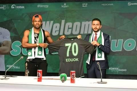 official Super Eagles forward Emem Eduok has joined Turkish Super League side Konyaspor on loan from Hadjuk Split of Croatia.