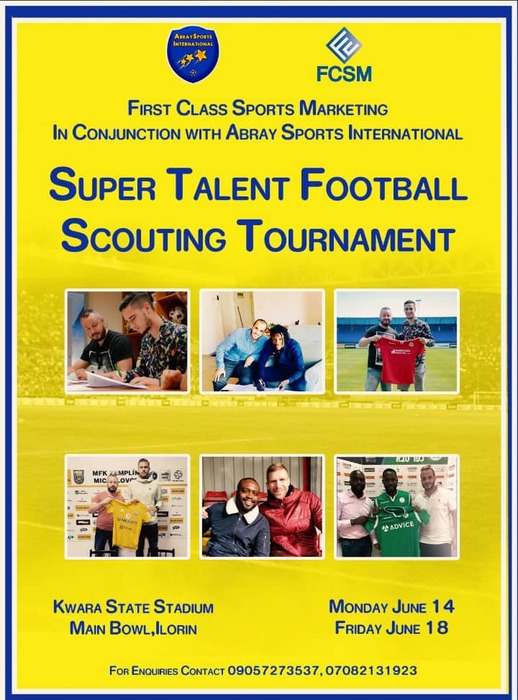Abdullahi leads foreign scout to Ilorin Super Talent Football Scouting Tournament