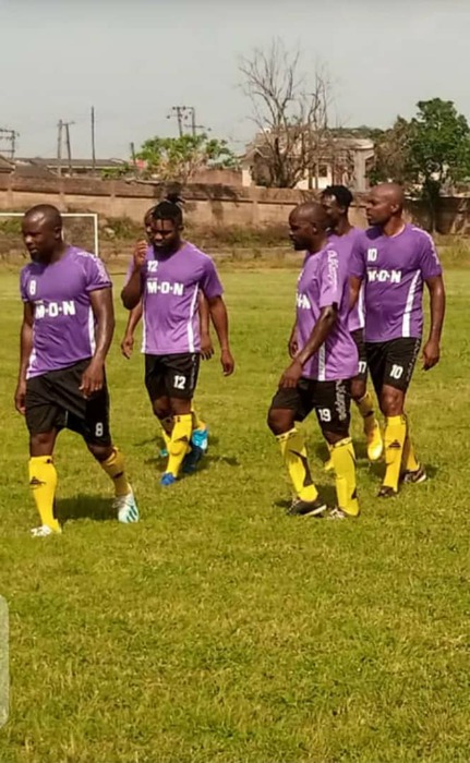 Liberty All Stars Ibadan' Flog United Royal All Stars Lagos with 3goals to none