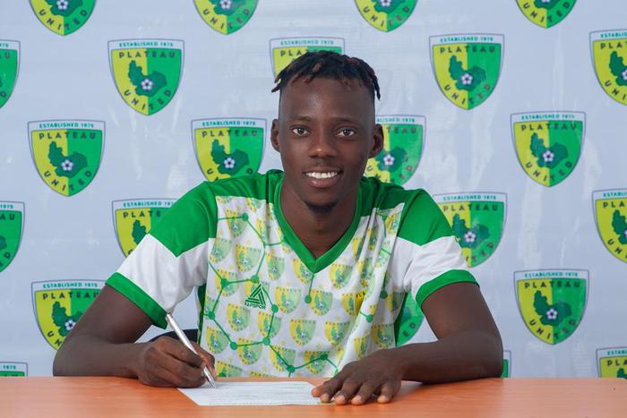 Plateau United finally Announce the Brace Master.