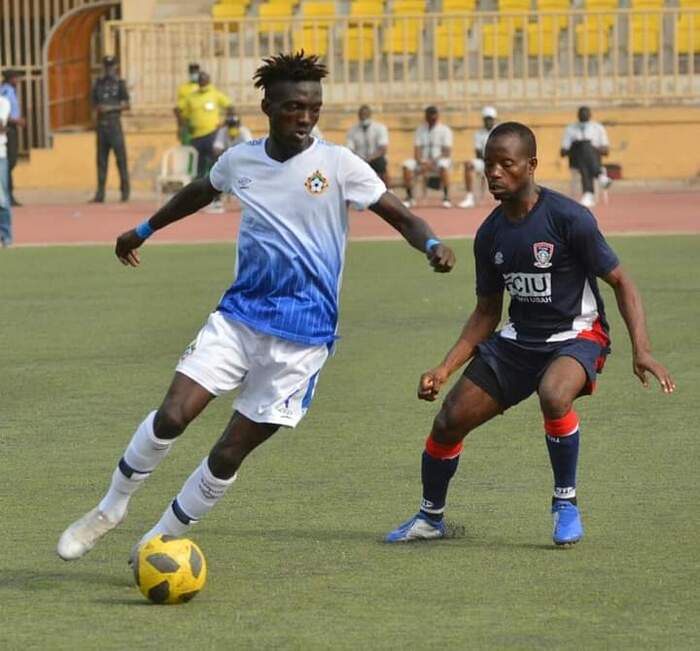 Sports Minister Dare hails Kwara United's Afeez Nasiru for goal at Katsina United