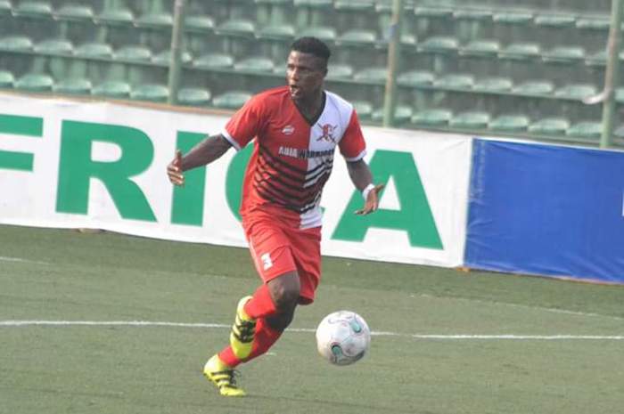 Leicester City is my Target in Europe says Abia warriors left full back UBONG WILLIAMS..