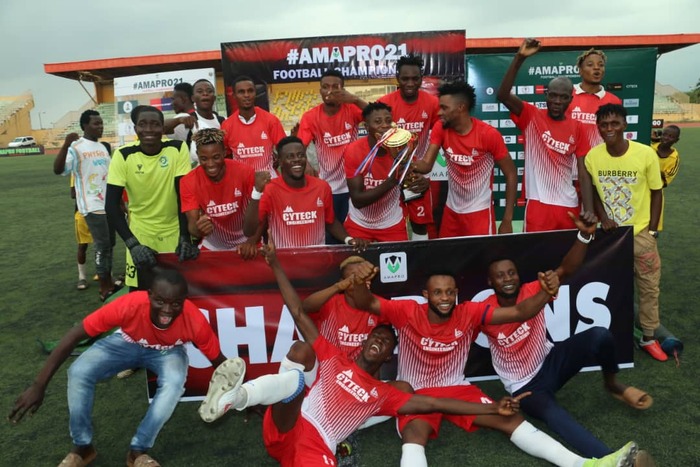 NNL All Stars are Amapro Football Championship Champions