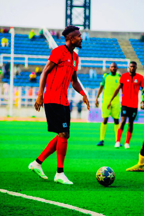 Katsina United midfield maestro Michael Ibe' bang ⚽it again.