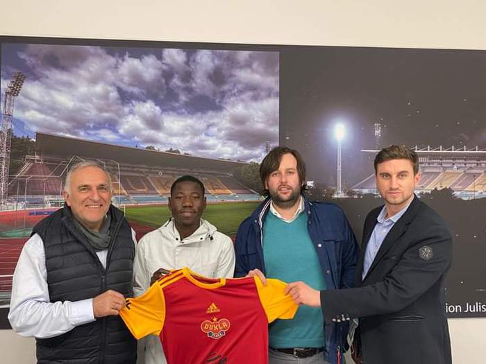 Former 3sc Striker Sunday Faleye Joins Dukla Prague On Three -and -Half Year Deal.