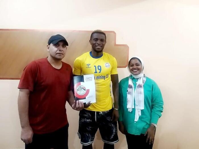 OFFICIAL: Egyptian Side Elnasr Taadeen Complete Zinte Udeh's Signing From Nabarou SC.