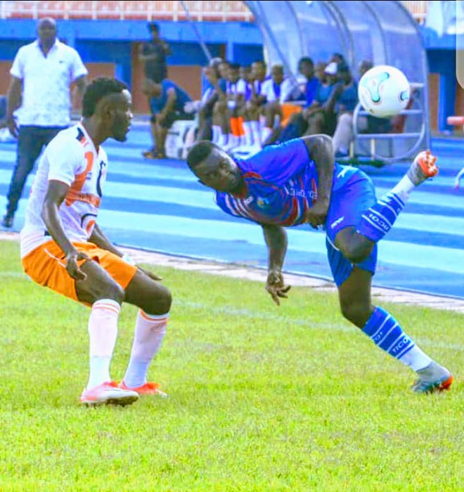 Obafemi Martins Obagoal Is My Role Model' Warri Wolves Goal Pocher Moshood Kasali Disclosed this during his Interview on EFR