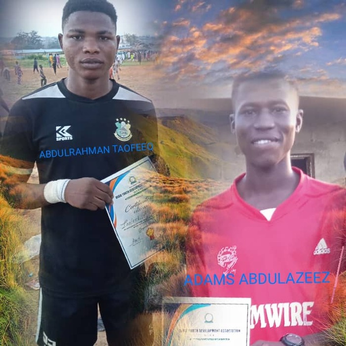 KOLLER FOOTBALL CLUB Players won different two Award in Oloje Football Tournament.