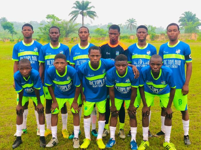 Agbana Football Academy defeated Team Lagos 6nil in the Dr Rafiu Oladipo National U16 tournament