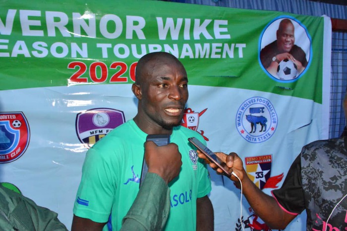 Ebenezer Odeyemi thanks Ottasolo owner Gabriel Davies for "Golden Opportunity..