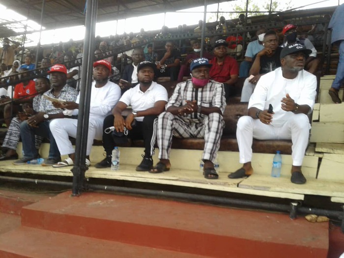 Governor Makinde's aide Sports Council Boss, Others Attend Olubadan Cup Final