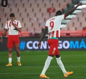 Nigeria international''Almeria striker Sadiq eyes Pichichi prize