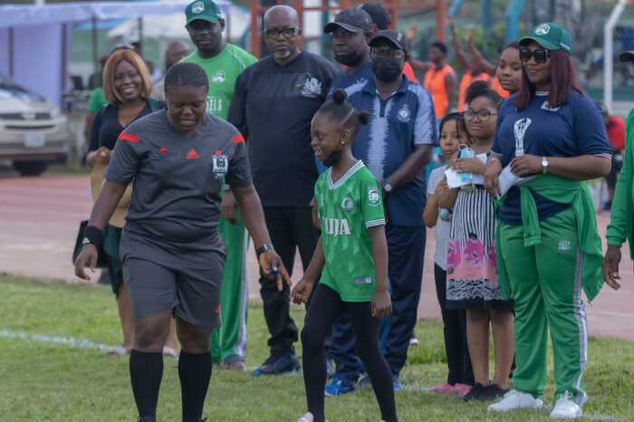 International Day Of Girl Child: Cherish Edeh Delivers Inspiring 'Girl-Child Education' Speech At Flying Officers Cup Opening Ceremony.