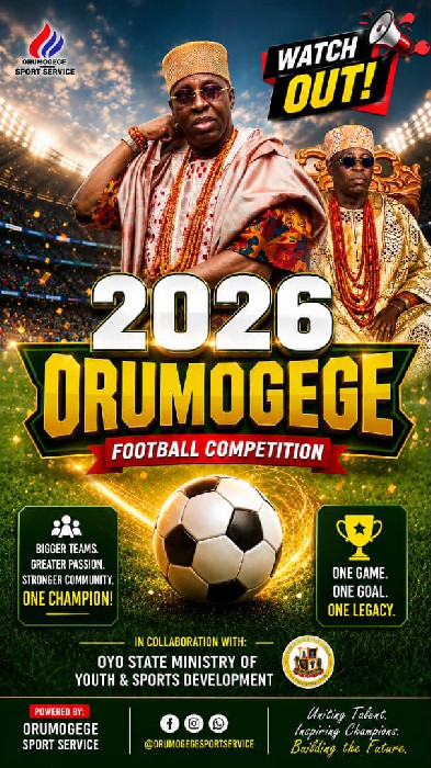 Ogbomosoland Will Agog as Orumogege Football Competition 3rd Edition