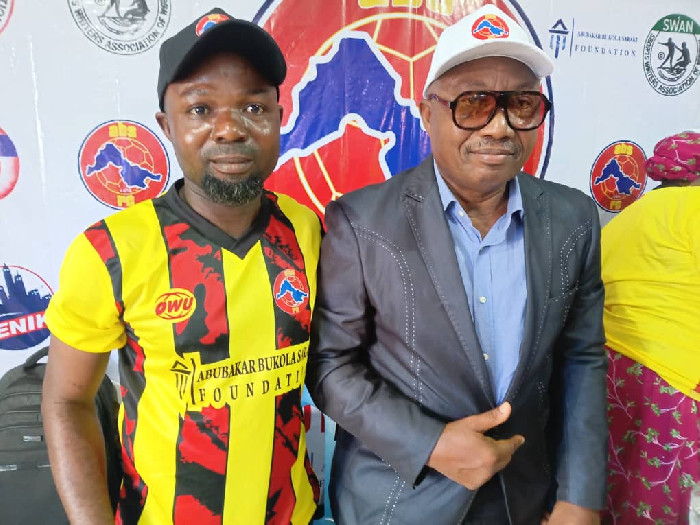 Ogundeji Joel Expresses Happiness to Work with Coach Festus Allen