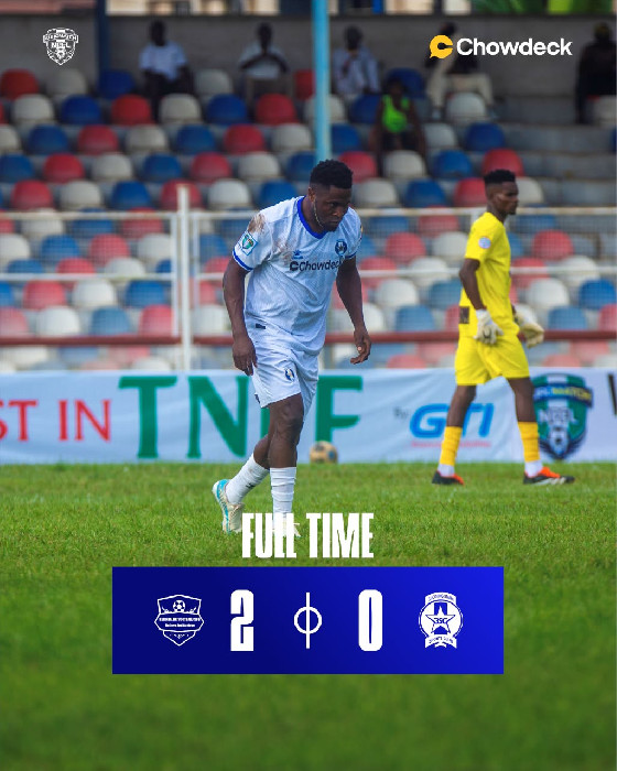 Shooting Stars Fall Again as Kun Khalifat Secure 2–0 Victory